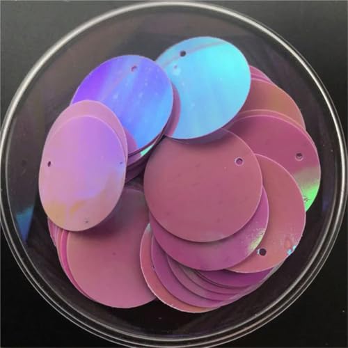 VIXDA Schillernde Pailletten, 10-30 mm, zum Nähen