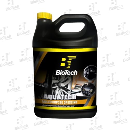 AquaTech Mult-iPurpose Dressing, Rejuvenates Multiples Surfaces, Shines and Protects Plastics, Environmentally Safe, high Gloss and Durability 128 oz (2)