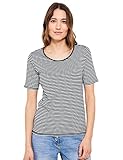 Cecil Shirt Style Lena mit Kurzarm und Rundhalsausschnitt aus Baumwolle