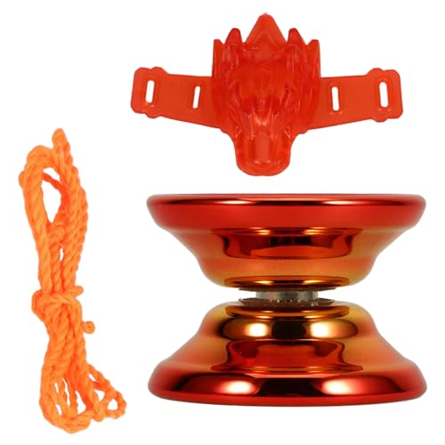 GARVALON Chinese Yo Yo Yo-yo for Beginner Small Yo-yos Portable Yo-yo Ball Exercise Fingers Improve Coordination Boys and Girls Toys Party Supplies