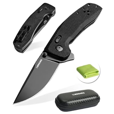 ZANGING Pocket Folding Knife(EDC)- 3.35" D2...