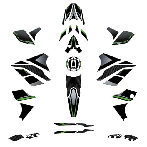 Kit autocollant moto 3D Kawasaki Versys 1100 SE protection grip réservoir