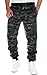 Produktbild RMK Herren Hose Jogginghose Trainingshose Fitnesshose Sweatpants H.03H.03 5XL Camouflage Dunkel