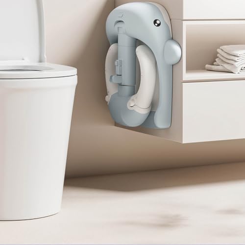 Support de bain pour bébé antidérapant avec poignée extensible pour douche