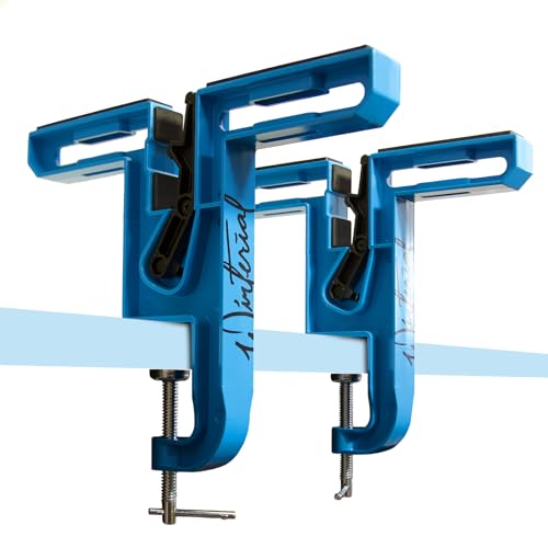 Winterial Snowboard and Ski Vise, Set of Two Non-Slip Vice Grips with Horizontal...