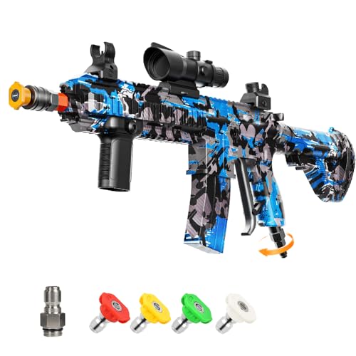 Pressure Washer Gun with Swivel – 3600 PSI High Pressure Spray Gun with 3/8
