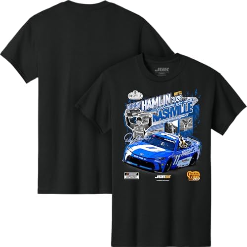 Denny Hamlin #11 NASCAR 2026 Music City Nashville Speedway 5.31.2026 Win T-Shirt image 5