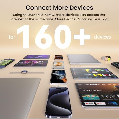 Tenda WiFi 7 Mesh System BE3600 – Dual Band Mesh WiFi System for Home, Covers Up to 6,600 Sq. Ft., Mesh Network with 1×2.5G, 2×1G Ports, Supports 160+ Devices, MLO, VPN, 4K QAM, ME3 Pro (3-Pack) - image 6
