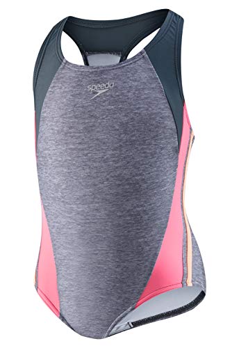 Image of Speedo Girl's Swimsuit One Piece Infinity Splice Thick Strap