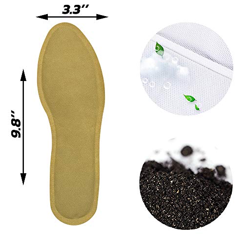WORLD-BIO Insole Foot Warmers - Long Lasting Safe Natural Odorless Air Activated Warmers - Up to 8 Plus Hour of Heat - 10 Pairs Value Pack - Thumbnail 6