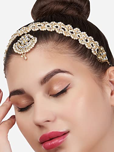 Tone Kundan & Bridal Matha Patti Maangtikka