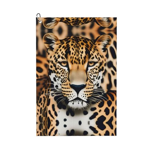 SSIMOO Serviette de golf à usage général, accessoire de golf personnalisé pour homme, absorbant et polyvalent