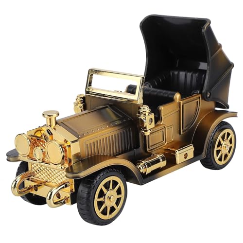 Image of AUGEN Exclusive Music Box Musical 360 rotatable Carousel Children's Wooden Men and Women Birthday Creative Christmas Valentine's Day Gift Home Decoration (Vintage Car)