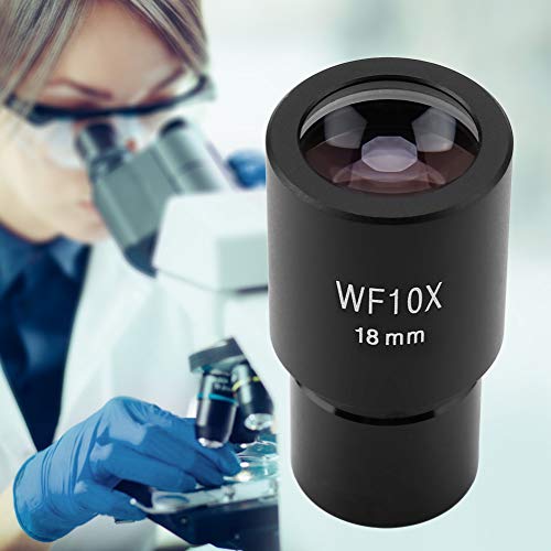 Image of 2PCS 10X Widefield Eyepiece Bright Clear Image Observation Protector Biological Microscopes Eyepiece Microscopes Eyepiece Widefield Eyepiece, 10X Microscope Eyepieces for Optical Microscope Eyepieces