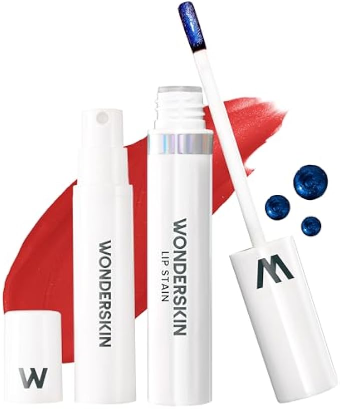 Wonderskin Wonder Blading Lip Stain Peel Off Masque - Long Lasting, Waterproof and Transfer Proof Nude Lip Tint, Matte Finish Peel Off Lip Stain (XOXO Masque)
