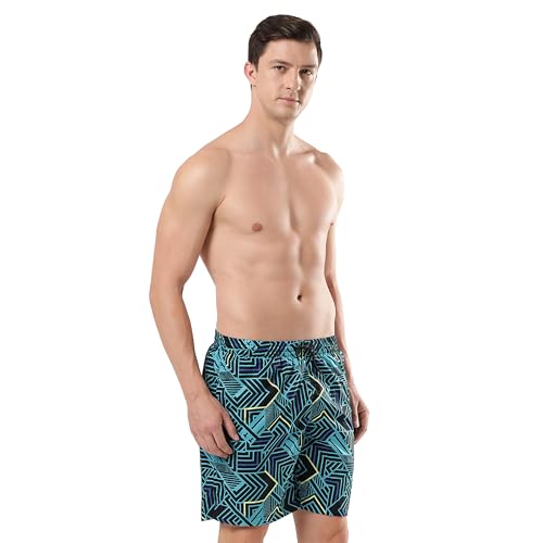 Image of Speedo Men's Recycled Polyster Printed Leisure Watershorts