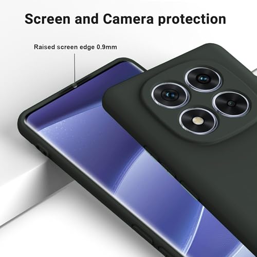 Image of FIRST MART Matte Silicone Back Cover for Redmi Note 15 Pro Plus - Green