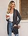 GRACE KARIN Long Cardigan Sweaters for Women, Fall Fashion Must Haves, Knit Winter Clothing for Women 2025 Trendy Deep Grey XL