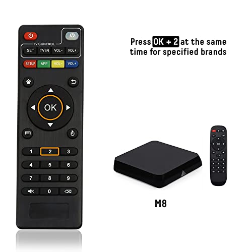 Telecomando di ricambio 3 in 1 per Android Box x96...