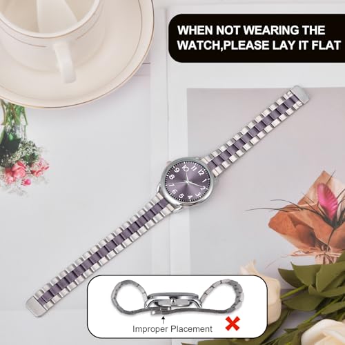 Image of Asan Ge Women Watch Business Classic Stainless Number Quartz Female Watches for Lady Waterproof Easy to Read Fashion Female Wristwatch