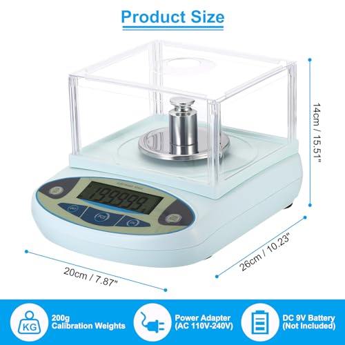 Balance analytique haute précision 0.001g numérique sensible - 2