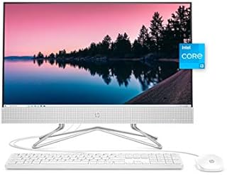 HP All-in-One Desktop PC, 11th Gen Intel Core i3-1115G4 Processor, 8 GB RAM, 512 GB SSD Storage, Full HD 23.8” Display, Windows 10 Home, Remote Work Ready, Mouse and Keyboard (24-dp1250, 2021)