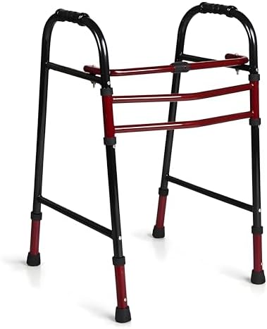 MCP Jindal MS Coating foldable Walker for adults, walker for senior citizens, patients, old age walking support folding MS Coating Walker