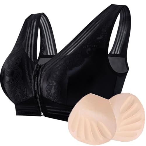 LRSSMB Mastektomie-BH mit Reißverschluss vorne
