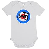 The Jam 'Target Logo' Baby Onesie White Romper (12-18 Months)