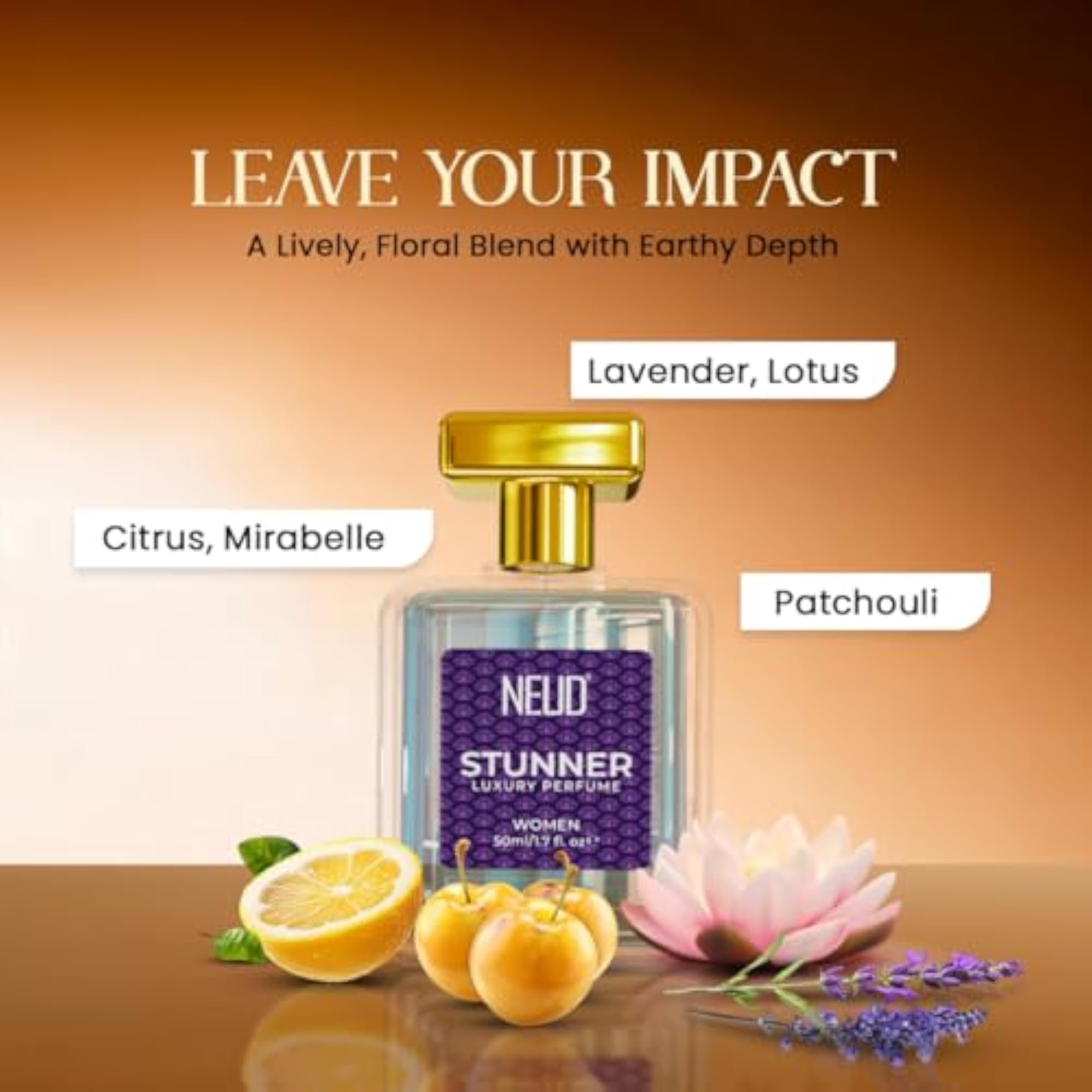 Luxury Perfume Gift Set for Women, 3 x 50ml EDP