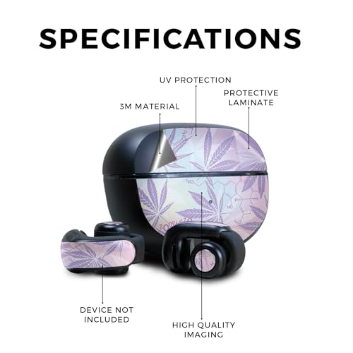 Image of Skin Compatible with Bose Ultra Open Earbuds - Pastel Mary - Premium 3M Vinyl Protective Wrap Decal Cover - Easy to Apply | Crafted in The USA by MightySkins