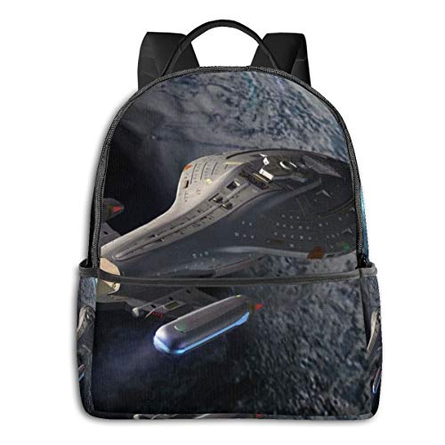 Star Trek Mochila escolar para hombres y mujeres  se adapta a una ligera bolsa de portátil