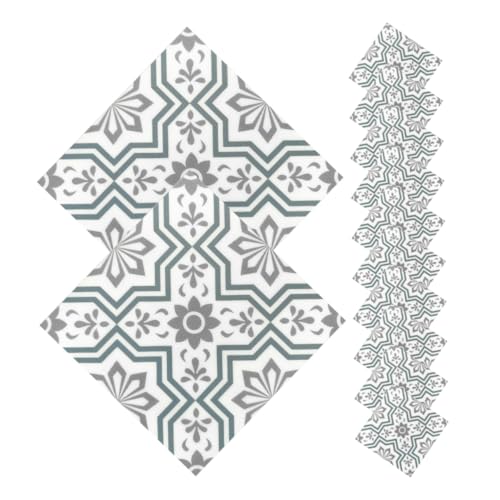 NIYANGLE 12 Adhesivos Autoadhesivos para Azulejos de Pared 3D Impermeables Forma de para Cocina y Baño Vinilos Decorativos DIY Fáciles de Limpiar Residuos