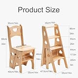 Zoom IMG-1 sedia a scala della libreria Zoom IMG-1 sedia a scala della libreria