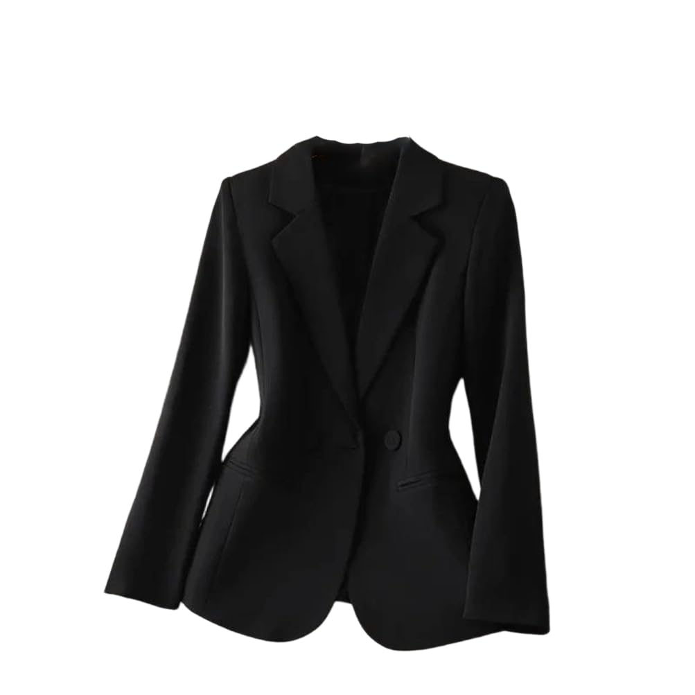 Spring Fall Self Cultivation Temperament Womens Suit Coat Appear Thin Comfortable Female Blazer Outerwear