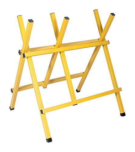 Verdelook - Caballete para cortar leña de hierro barnizado, para carpintería