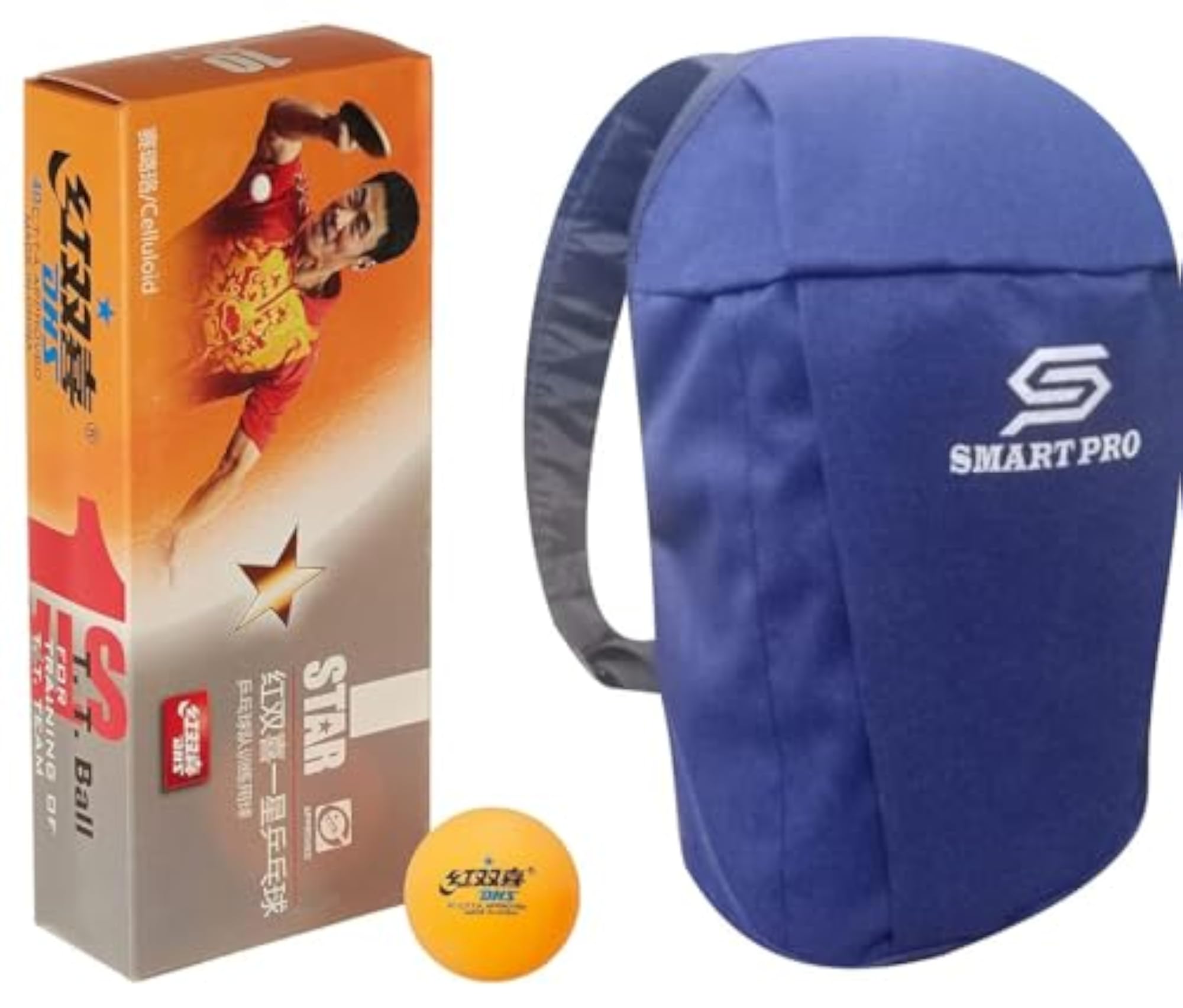 40MM 1 Star Orange Table Tennis Balls, 10 Pcs Box