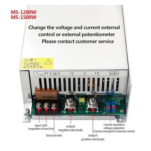 Alimentation à découpage réglable 150V 1200W AC-DC convertisseur industriel - 7