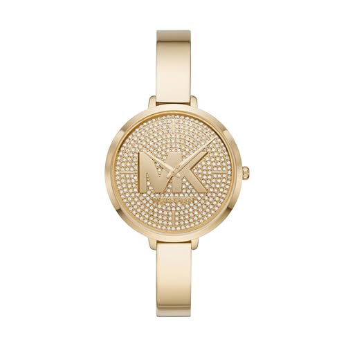 Michael Kors Charley Three-Hand Gold-Tone Metal Women's Watch (Model: MK4469)