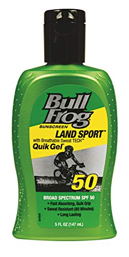 BullFrog Land Sport, Quik Gel Sunscreen SPF 50 5 oz