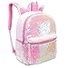 Unicorn 2 Way Sequins Critter Backpack 16 (Pink, One_Size)