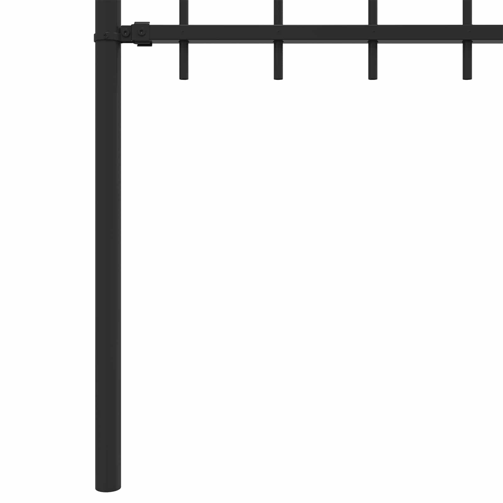 Recinzione ad anello nera in acciaio verniciato a polvere, 200 x 130 cm, con rete metallica e griglia per arvicole, per giardino e terrazza, robusta griglia per topi, rete per voliera
