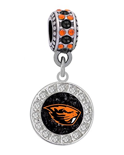 Oregon State University Charms are Designed to Fit Compatible With Pandora Style Bracelets