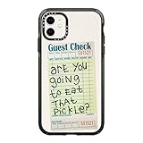 CASETiFY Impact Case for iPhone 11 - The Pickle Case by Laundry Room Studios - Clear Black