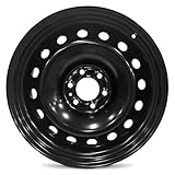 For 2004-2025 Ford F-150 20 Inch Powder-Coated Black Steel...