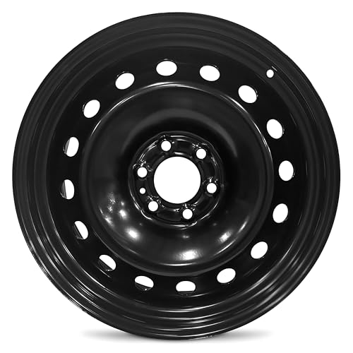 For 2004-2025 Ford F-150 20 Inch Powder-Coated Black Steel Rim - OEM Direct...