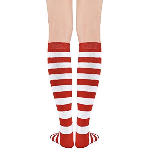 Image of American Trends Women's Knee High Socks, Novelty Holiday Printed Tall Tube Socks, Casual & Party Athletic Sports Stockings