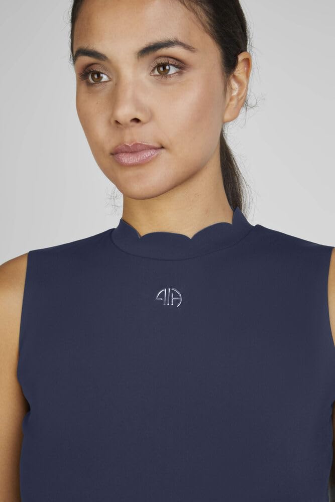 Pikeur Damen Top Seamless Turniershirt Graphite Blue Athleisure FS25