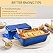 AILITOR 9x5 Enameled Cast Iron Loaf Pan with Lid - 2 in 1 Sourdough Bread Pan for Homemade Baking