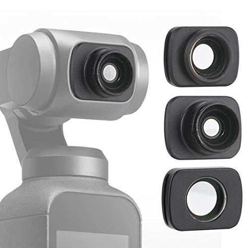 xiangxin Pocket Camera Lens, Fisheye Lens 10X Macro Lens Clear Filter Lens Set, Stilleven voor OSMO POCKET - Afbeelding 7